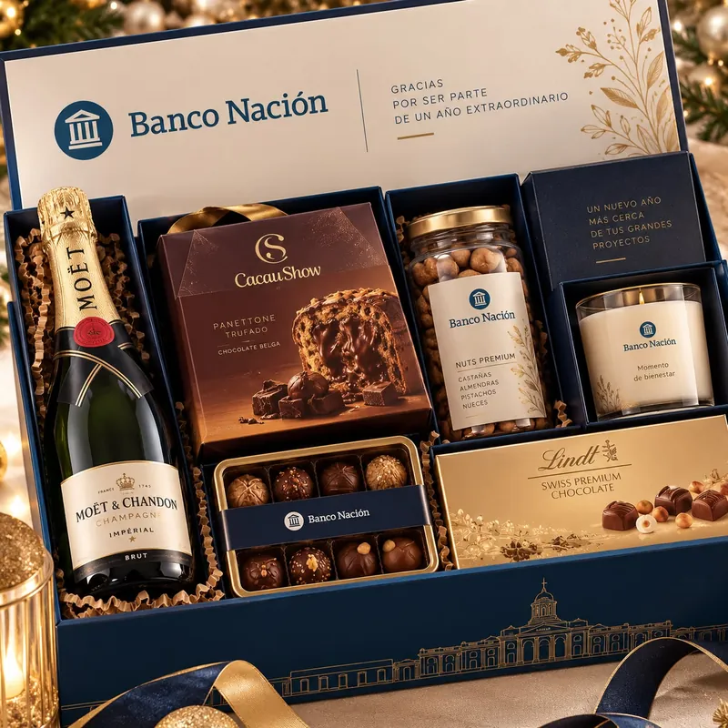 Fin de Año: ejemplo de box Banco Nación