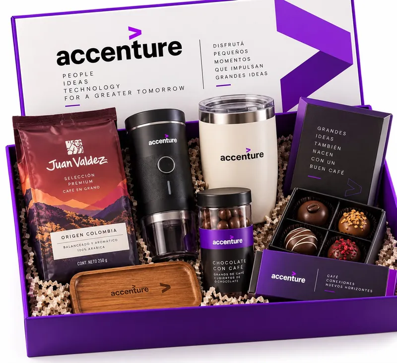 Gourmet: ejemplo de box Accenture