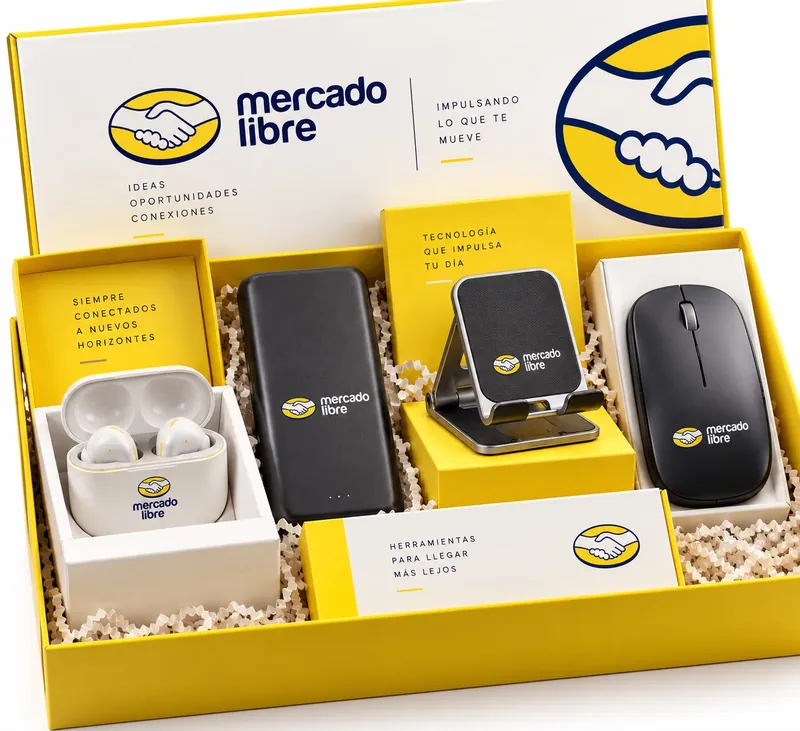 Ejemplo de box personalizado con identidad de Mercado Libre