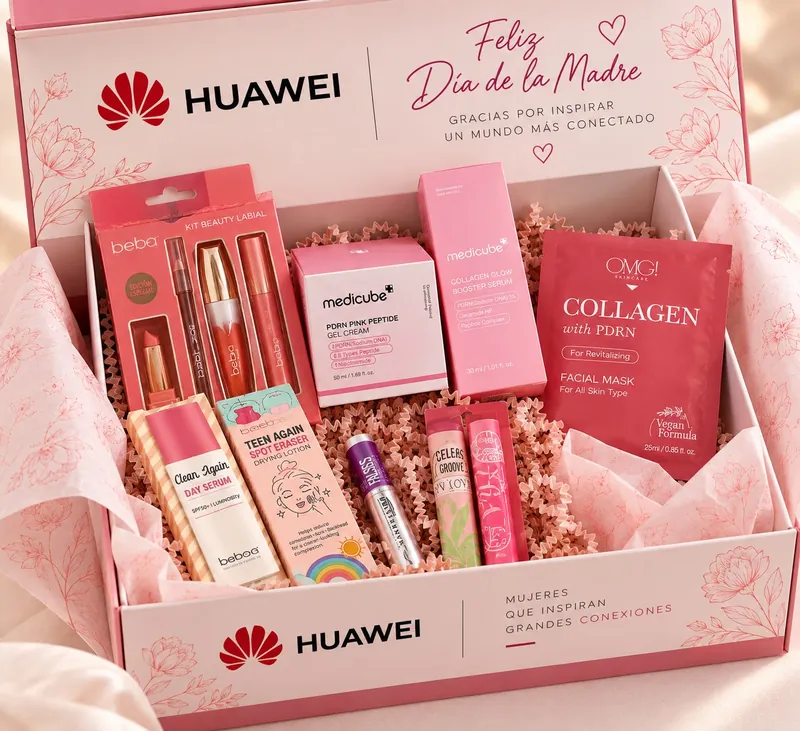 Ejemplo de box personalizado con identidad de Huawei