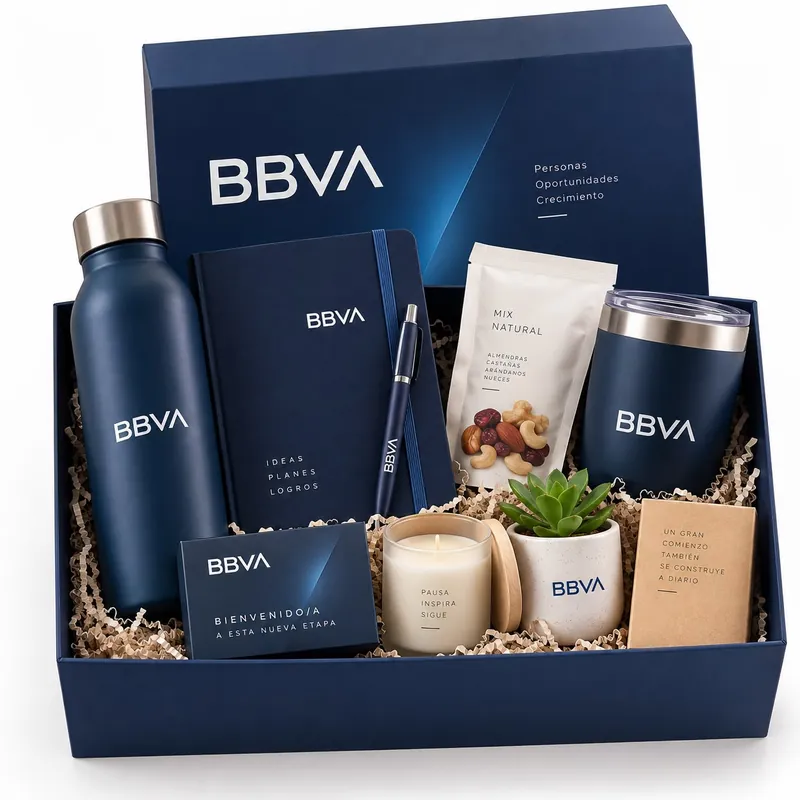 Welcome Box: ejemplo de box BBVA